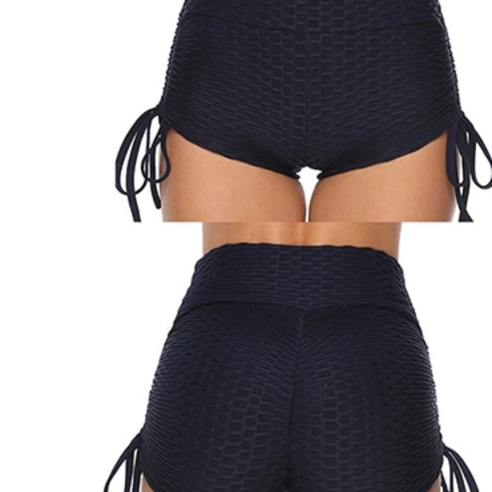 Scrunch Booty Yoga Workout Butt Lifting Shorts - Picture 6 of 6